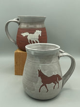 Load image into Gallery viewer, Muddy Duck Pottery Horse Mugs-Mugs-Muddy Duck Pottery-Red Horse-Evolution Equestrian Co.