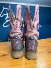 Load image into Gallery viewer, Nocona Boot Pink Cactus 6B-Shoes-Consignment-Evolution Equestrian Co.