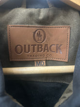 Load image into Gallery viewer, Outback Trading Company Duster Jacket Medium-Jacket-Consignment-Evolution Equestrian Co.