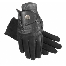 Load image into Gallery viewer, SSG Hybrid Extreme Gloves-Riding Gloves-SSG-6-Black-Evolution Equestrian Co.