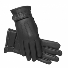 Load image into Gallery viewer, SSG Trail Roper Leather Gloves-Riding Gloves-SSG-6-Black-Evolution Equestrian Co.