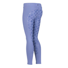 Load image into Gallery viewer, Shires Aubrion Kids Shield Winter Riding Tights-Breeches-Pegasus-Sky Blue-7-8 Years Old-Evolution Equestrian Co.