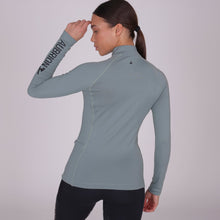 Load image into Gallery viewer, Shires Aubrion Child's React Winter Base Layer-Riding Shirts-Pegasus-Sky Blue-7-8 Years Old-Evolution Equestrian Co.