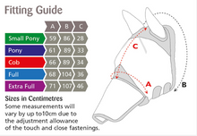 Load image into Gallery viewer, Shires Fine Mesh Fly Mask with Ears & Nose Fringe-Fly Mask-Pegasus-Teal-XSmall Pony-Evolution Equestrian Co.