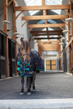 Load image into Gallery viewer, Shires Mini Highlander Turnout Blanket 0g-Horse Blanket-Pegasus-33"-Navy Forest-Evolution Equestrian Co.