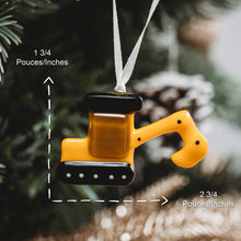 Load image into Gallery viewer, Station pôle Nord inc. - Ornement de Pelle Mécanique-Station pôle Nord inc.-Evolution Equestrian Co.