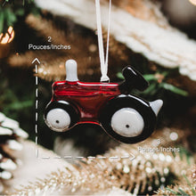 Load image into Gallery viewer, Station pôle Nord inc. - Décoration pour le sapin Tracteur: Rouge-Station pôle Nord inc.-Evolution Equestrian Co.