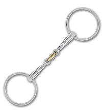 Load image into Gallery viewer, Stubben Steeltec 2 in 1 Loose Ring Snaffle with Copper Link
