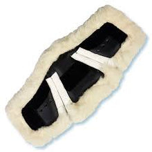 Load image into Gallery viewer, Stubben Equi-Soft Girth Pad Lambskin-English Girth-Stubben North America-Standard (40-45) White-Evolution Equestrian Co.