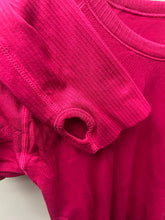 Load image into Gallery viewer, TKEQ Hot Pink Riding Shirt M/L-Riding Shirts-Consignment-Evolution Equestrian Co.