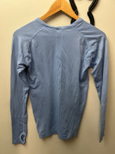 Load image into Gallery viewer, TKEQ Soft Denim Shirt M/L-Riding Shirts-Consignment-Evolution Equestrian Co.
