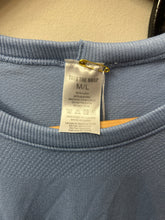 Load image into Gallery viewer, TKEQ Soft Denim Shirt M/L-Riding Shirts-Consignment-Evolution Equestrian Co.