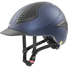 Load image into Gallery viewer, UVEX Exxential II Helmet with MIPS-Helmet-Can Pro Equestrian Supply-XXSmall/XSmall-Navy-Evolution Equestrian Co.