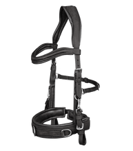 Load image into Gallery viewer, Waldhausen Anatomic Lunge Cavesson-Bitless Bridle-Can Pro Equestrian Supply-Havana-Cob-Evolution Equestrian Co.