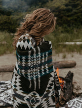 Load image into Gallery viewer, Wylde Brigade Esmeraldas Aztec Reversible Blanket: Queen-Gift-Wylde Brigade-Evolution Equestrian Co.