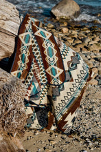 Load image into Gallery viewer, Wylde Brigade - Laguna Aztec Reversible Blanket: Queen-Home-Wylde Brigade-Evolution Equestrian Co.