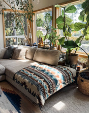 Load image into Gallery viewer, Wylde Brigade - Laguna Aztec Reversible Blanket: Queen-Home-Wylde Brigade-Evolution Equestrian Co.