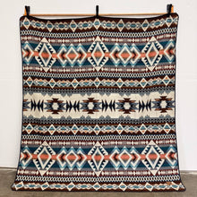 Load image into Gallery viewer, Wylde Brigade - Laguna Aztec Reversible Blanket: Queen-Home-Wylde Brigade-Evolution Equestrian Co.