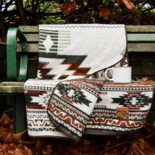 Load image into Gallery viewer, Wylde Brigade Quilotoa Aztec Reversible Blanket: Throw-Gift-Wylde Brigade-Evolution Equestrian Co.
