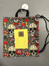 Load image into Gallery viewer, 27 Cedar Helmet Bags-Stable Supplies-27 Cedar Custom Saddle Pads-Skull and Roses-Evolution Equestrian Co.