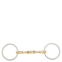 Load image into Gallery viewer, BR Soft Contact Double Jointed Loose Ring Snaffle-Bit-Bieman De Haas-11.5 cm / 4.5"-Evolution Equestrian Co.