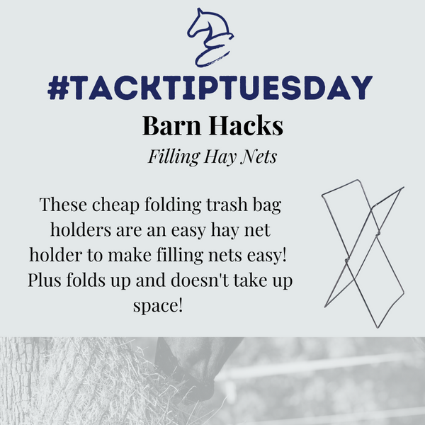 Barn Hacks - Filling Hay Nets