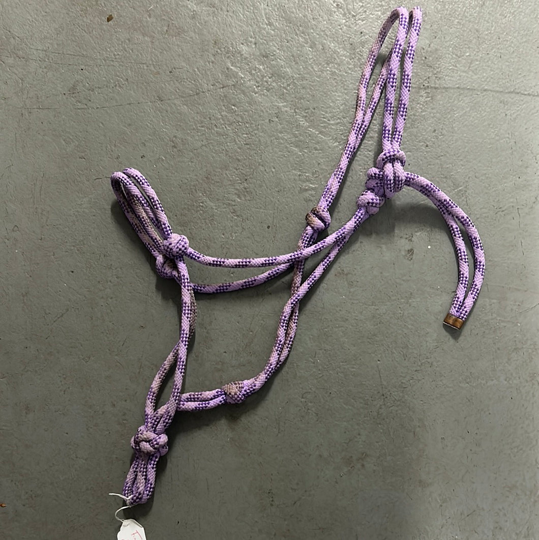 Purple Rope Halter