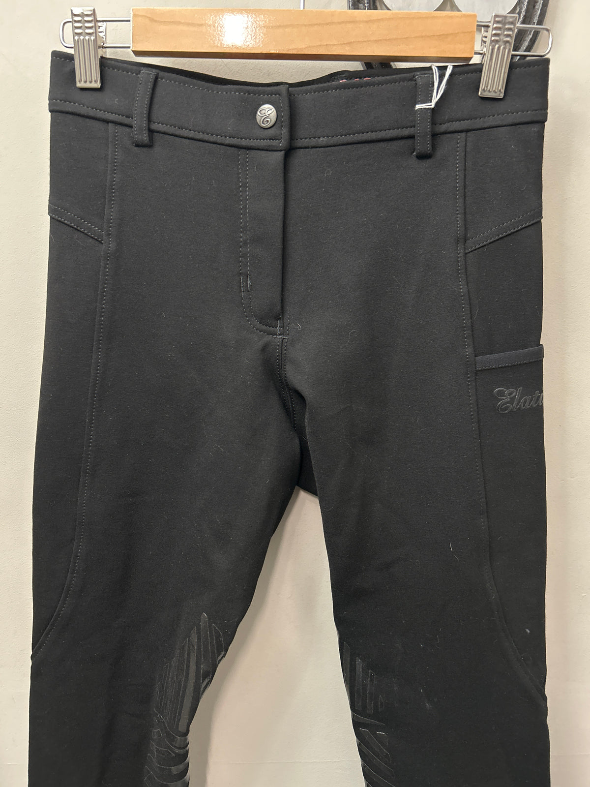 Elation Red Label Sport Euro Seat Breech Black 28