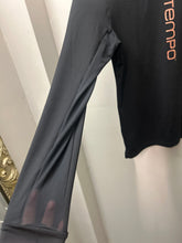 Load image into Gallery viewer, Tempo Black and Rose Gold Shirt Small
