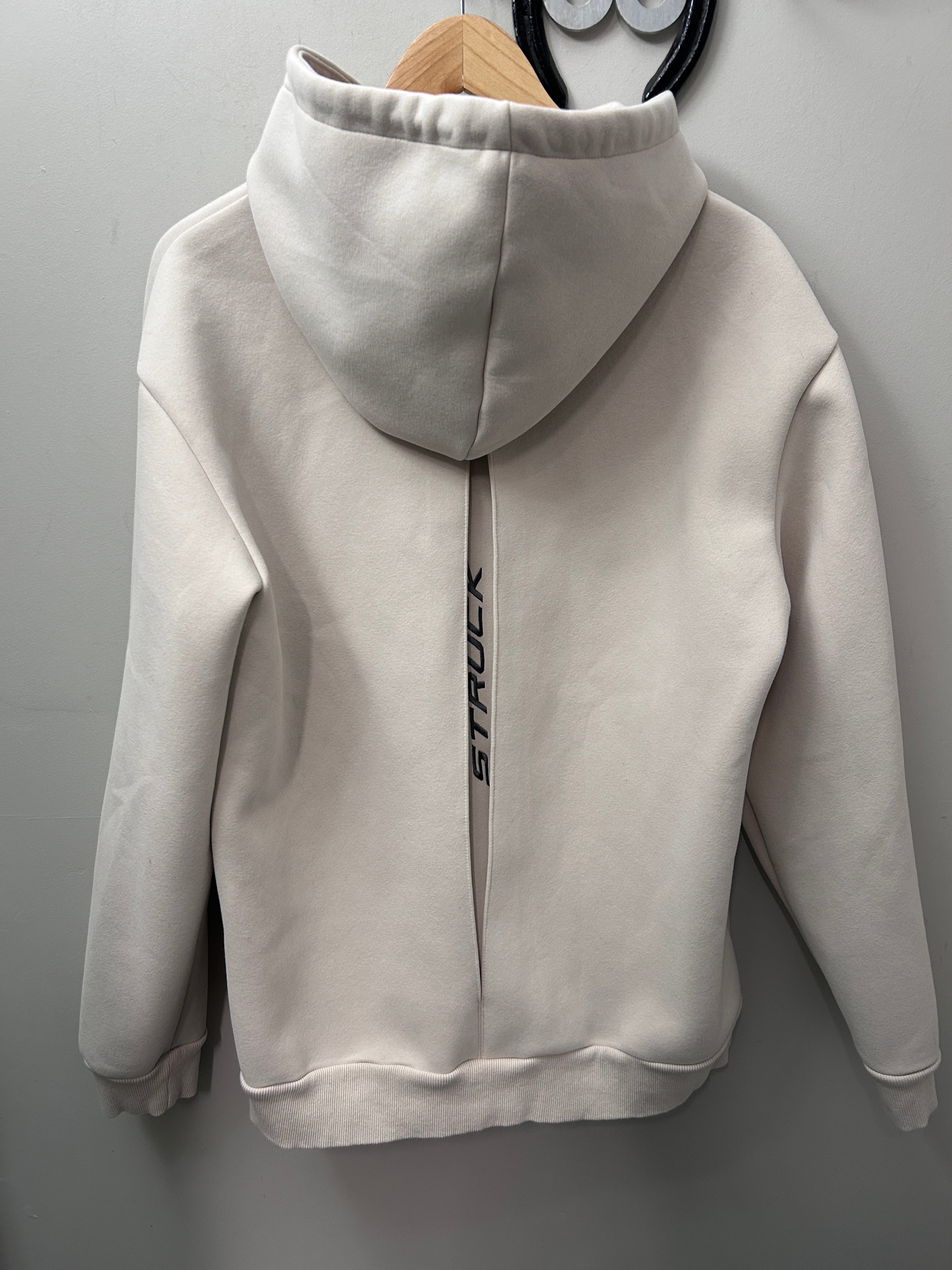 Struck Brushed Hoodie Bone XLarge