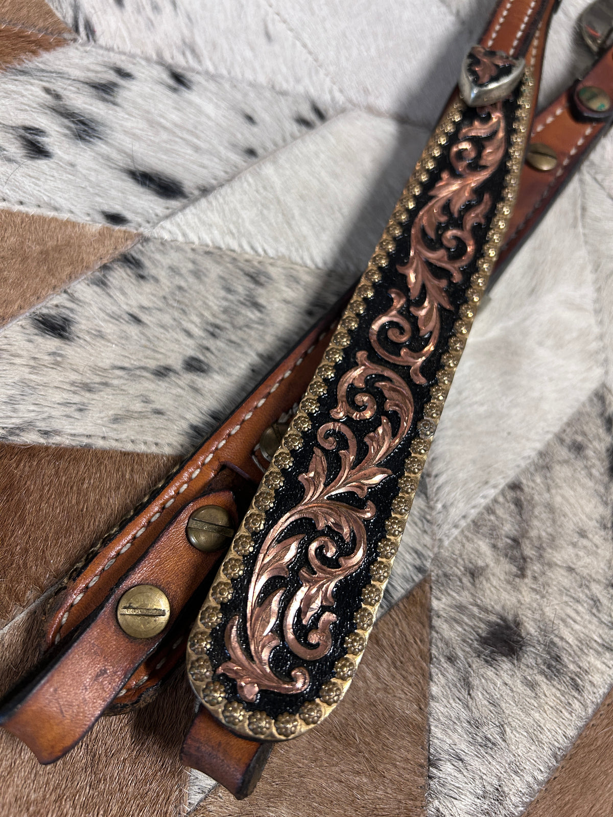 Dale Chevaz Western Show Headstall