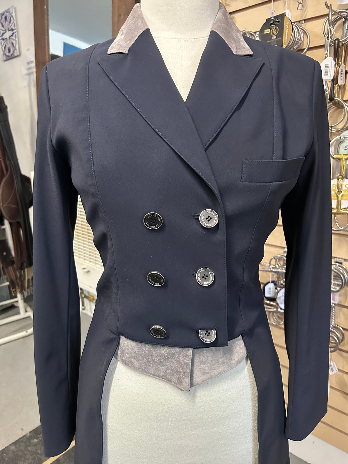 Grand Prix Women's Navy Shadbelly