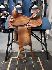 14" Circle Y NBHA Barrel Saddle-Evolution Equestrian Co.-Evolution Equestrian Co.