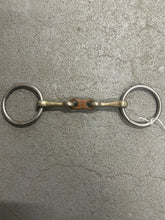 Load image into Gallery viewer, Loose Ring Snaffle with Copper 4.75&quot;
