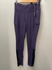Kerrits Winter Full Seat Purple Riding Tights Small
