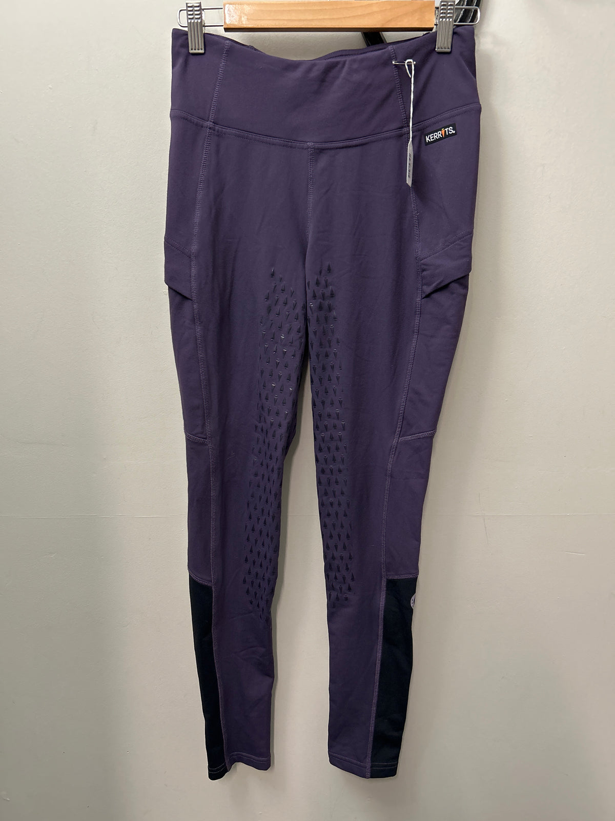 Kerrits Winter Full Seat Purple Riding Tights Small