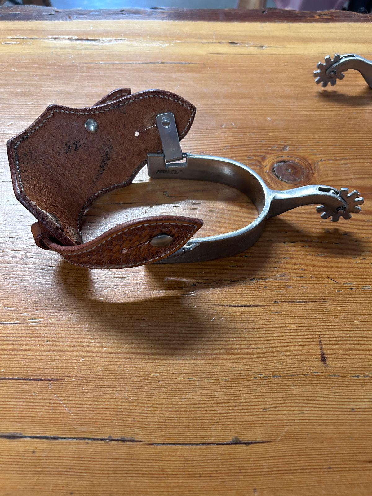 Men's Western Spurs with Straps