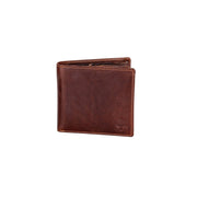 Greenwood Leather - Mason RFID Leather Wallet with Coin Pocket: Sandal-Greenwood Leather-Evolution Equestrian Co.