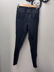 LeMieux Aspen Houndstooth Winter Riding Tights 4