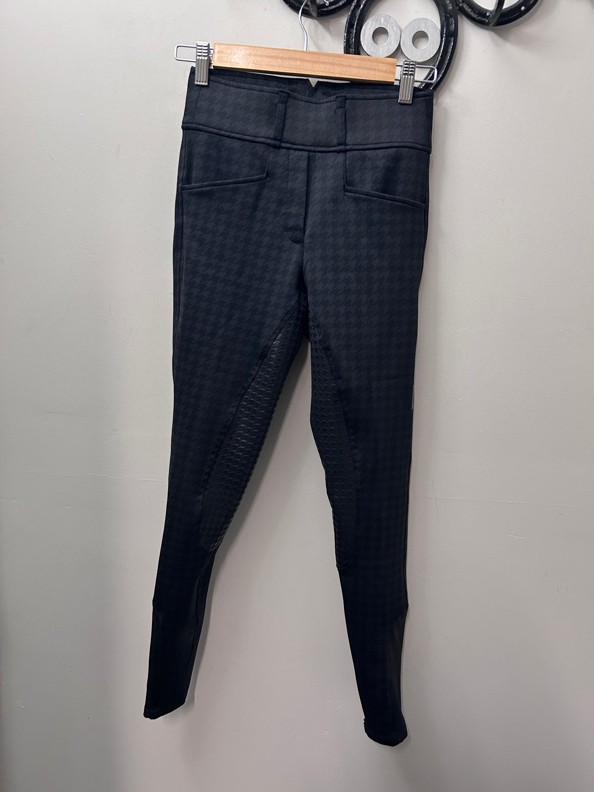 LeMieux Aspen Houndstooth Winter Riding Tights 4