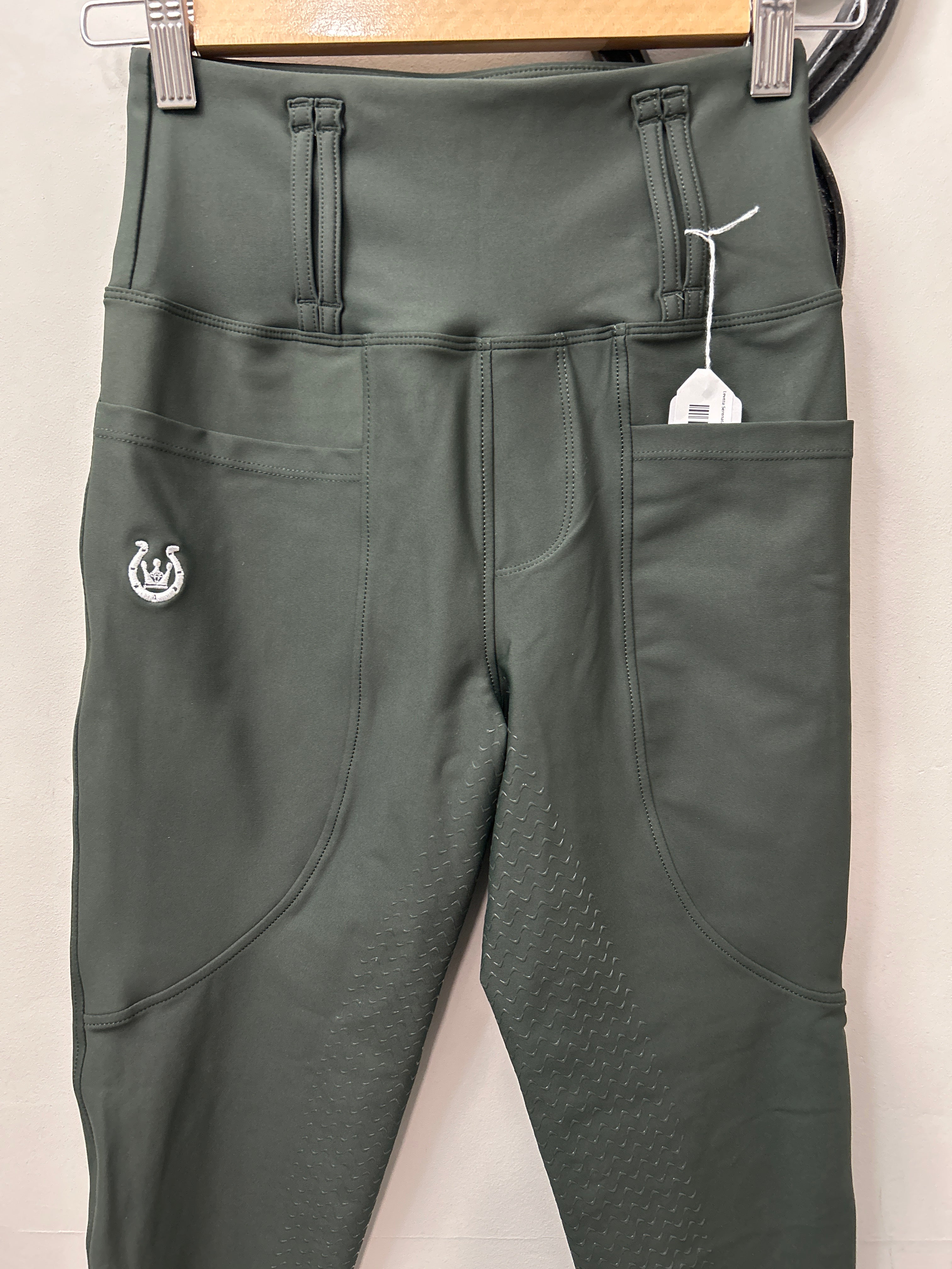 Leveza Serenata Riding Tights Green Small