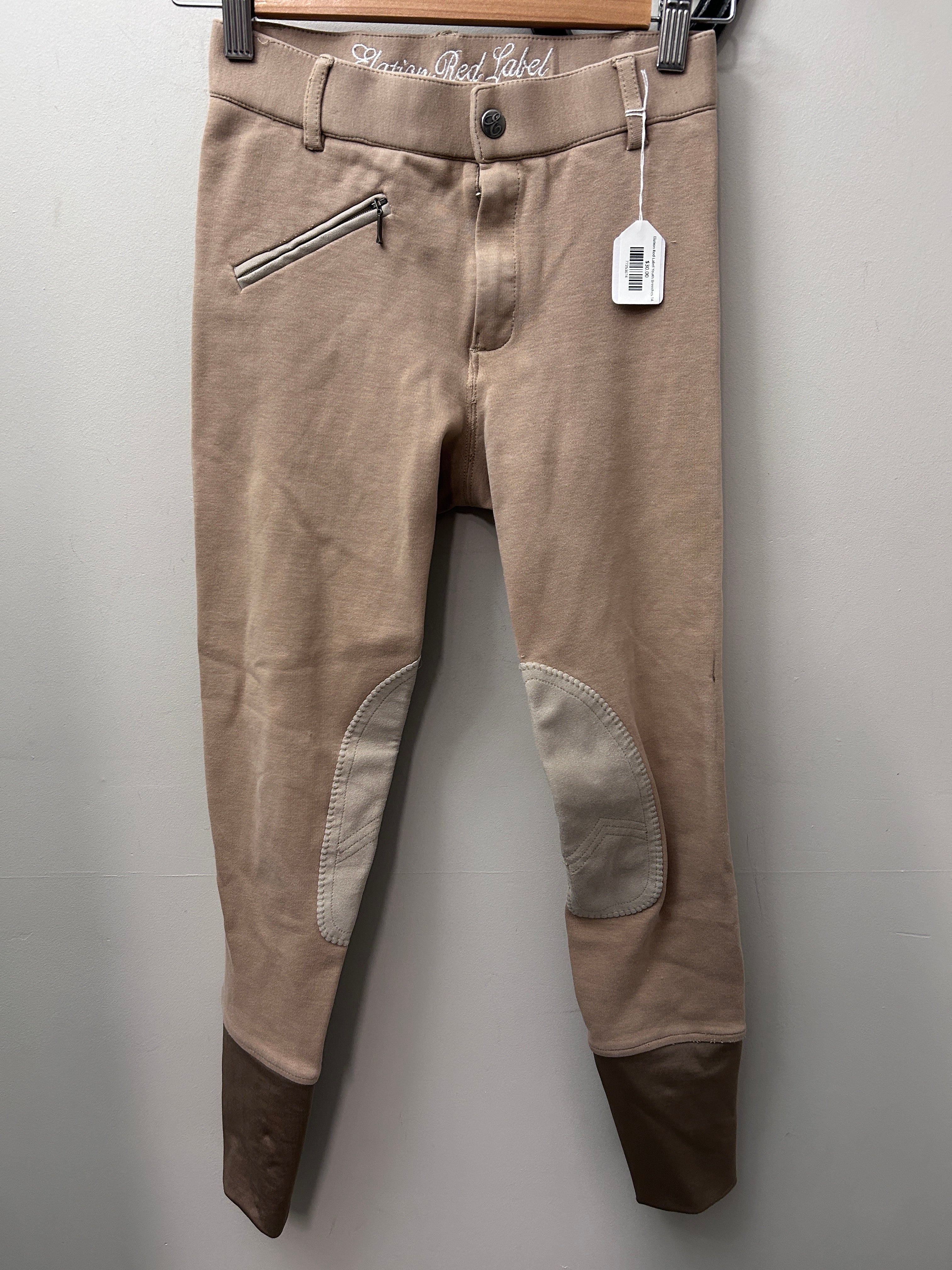 Elation Red Label Youth Breeches 14
