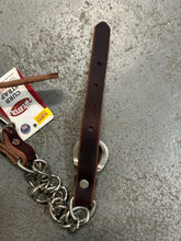Load image into Gallery viewer, Weaver Latigo Leather 4-1/2&quot; Double Flat Link Chain Curb Strap
