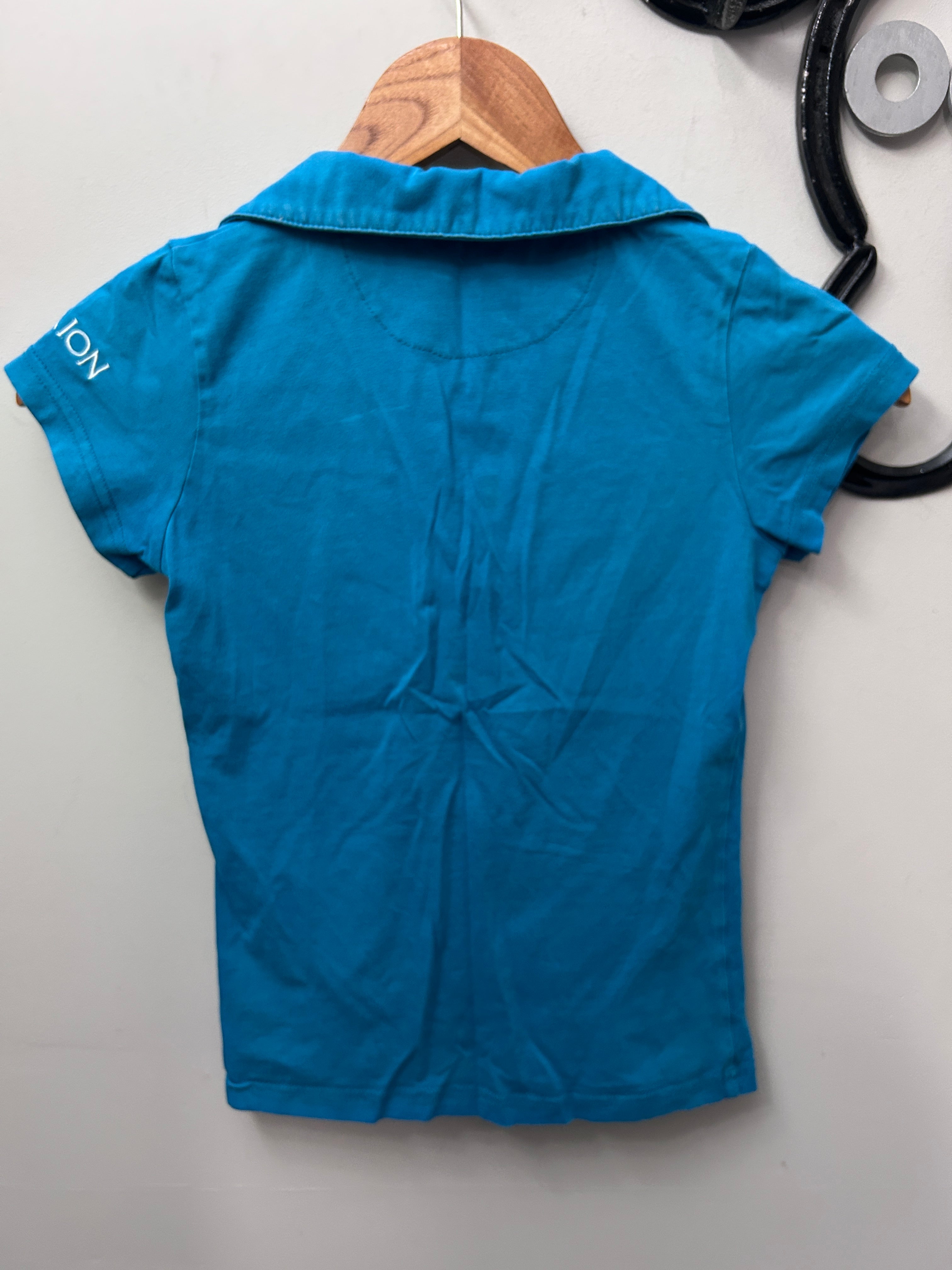 Aerion Kid's Turquoise Polo Large
