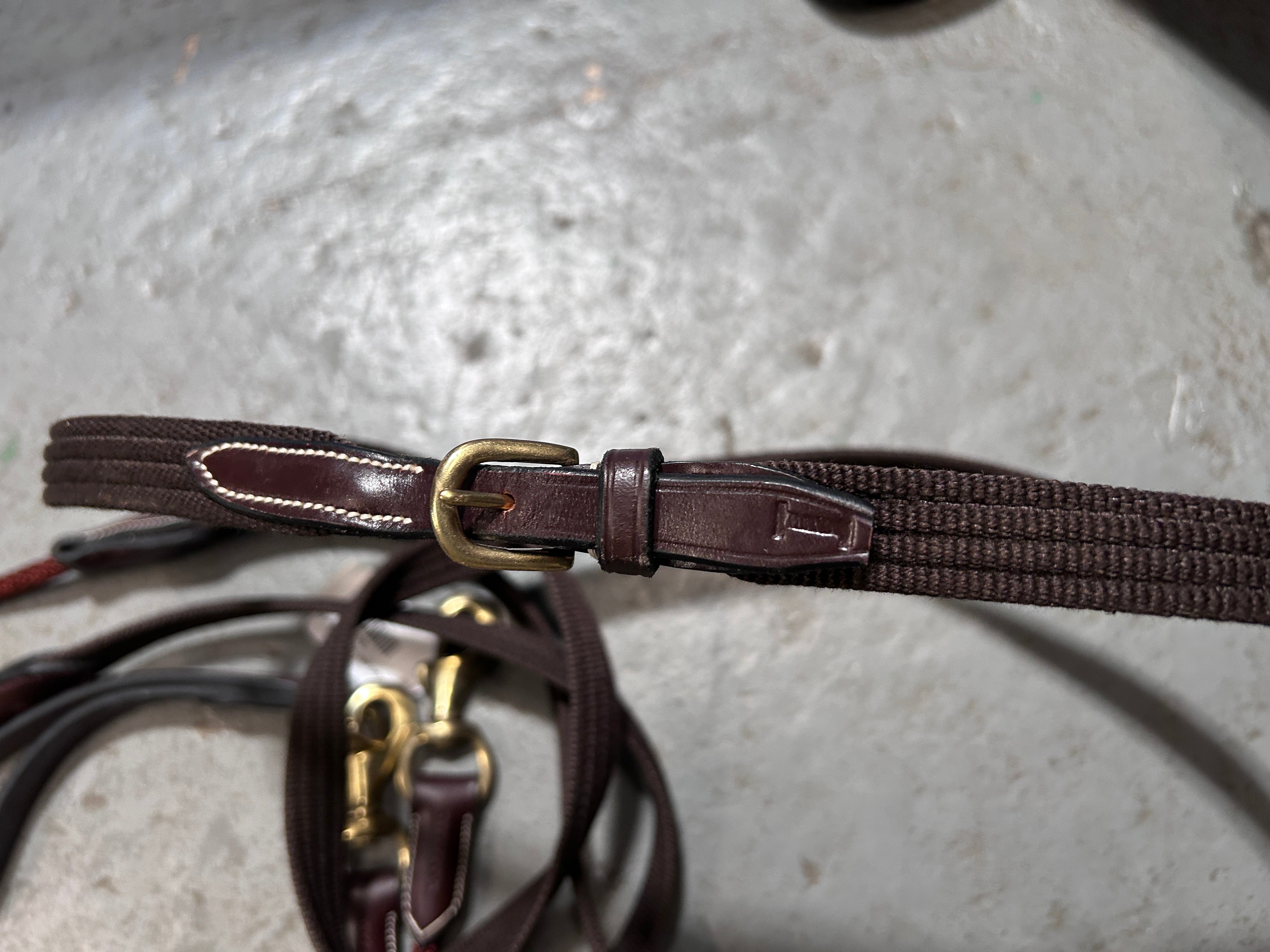 Rope and Web Draw Reins