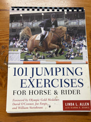 101 Jumping Exercises for Horse & Rider by Linda L Allen-Books-Consignment-Evolution Equestrian Co.