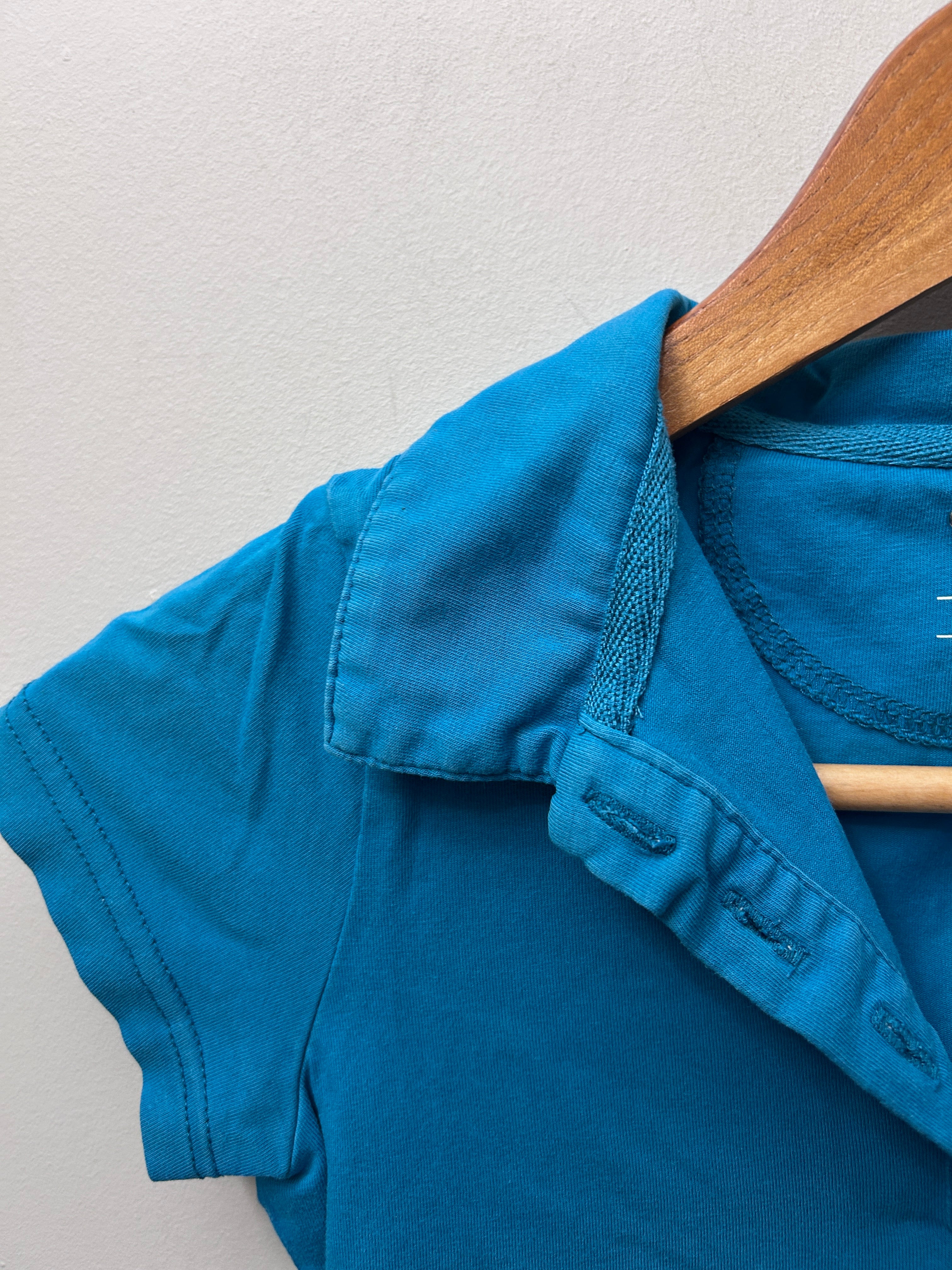 Aerion Kid's Turquoise Polo Large
