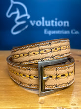 Load image into Gallery viewer, JB Hand Stamped Belt
