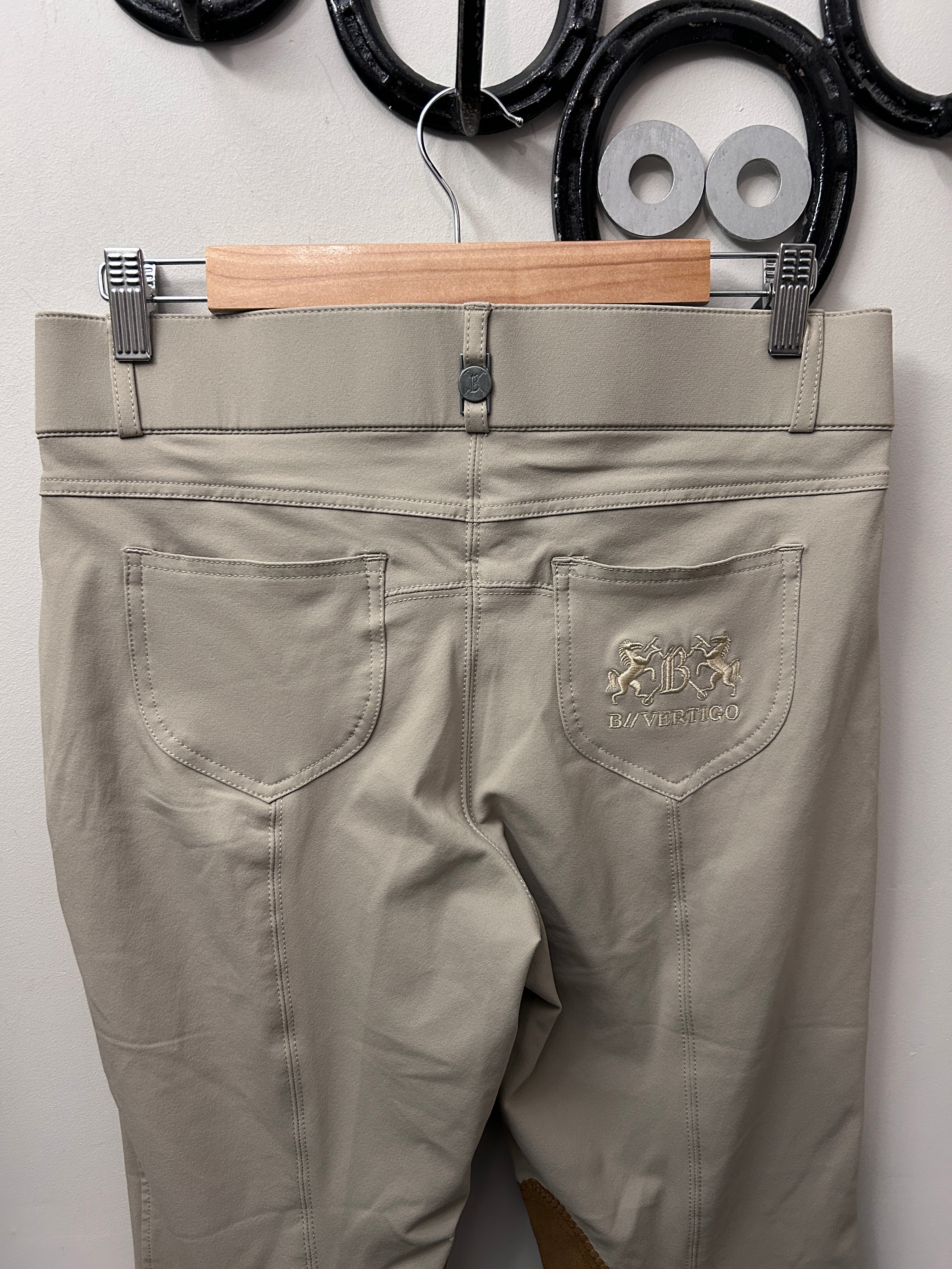 B Vertigo Kimberley Show Knee Patch Breeches 28