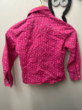 Load image into Gallery viewer, Panhandle Slim Kids Pink Western Shirt Small
